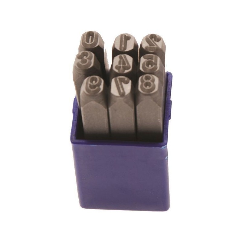 Numeral punches