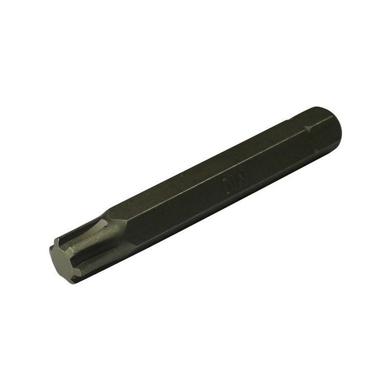 Bit 10 mm (3/8) ribe m10x75 mm