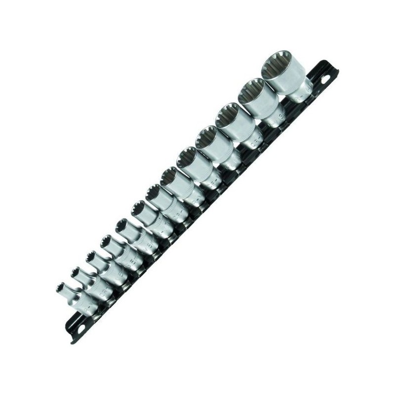 Nasadki 4-14 mm 1/4 13 szt vario-plus