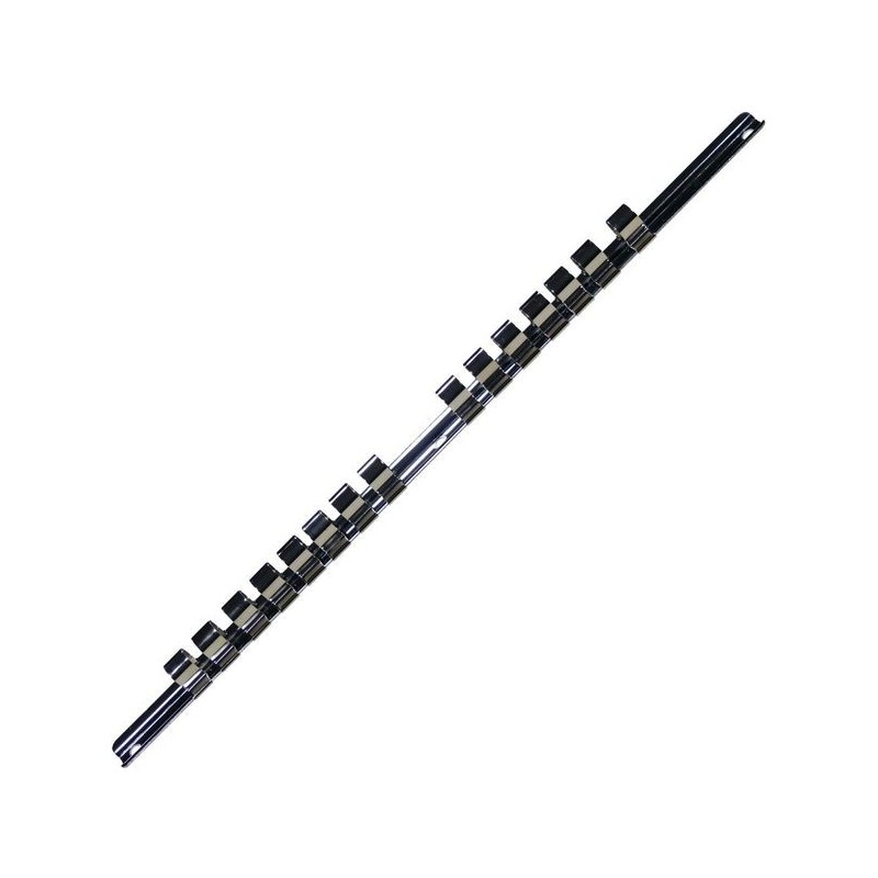 Szyna stalowa do nasadek 1/2 15 spinek