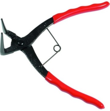 Szczypce seger 185 mm odgięte