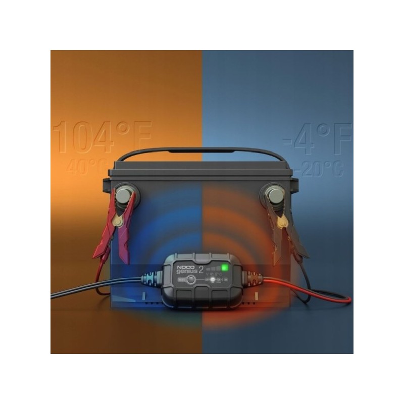 Prostownik automatyczny genius2 2a 6v / 12v