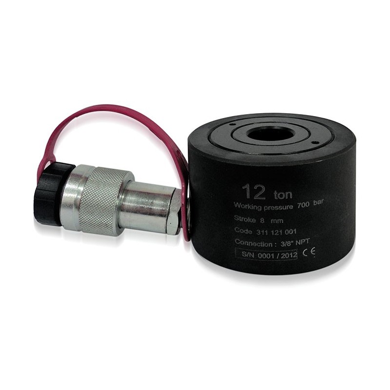 Siłownik hydrauliczny 12t skok 8 mm