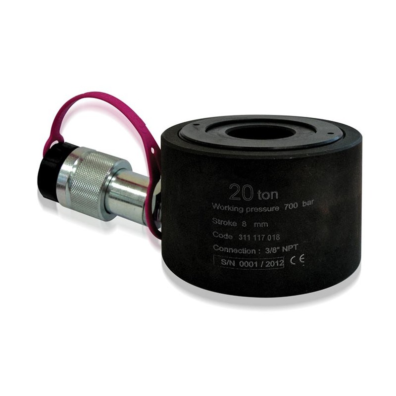 Siłownik hydrauliczny 20t skok 8 mm