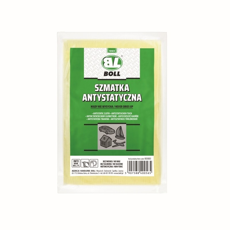 Szmatka antystatyczna pakowane (na sztuki) po 5szt / boll