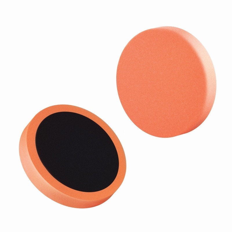 Gąbka do polerowania śr 150mm / gr 25mm / pomarańczowa / średnia / na rzep / boll