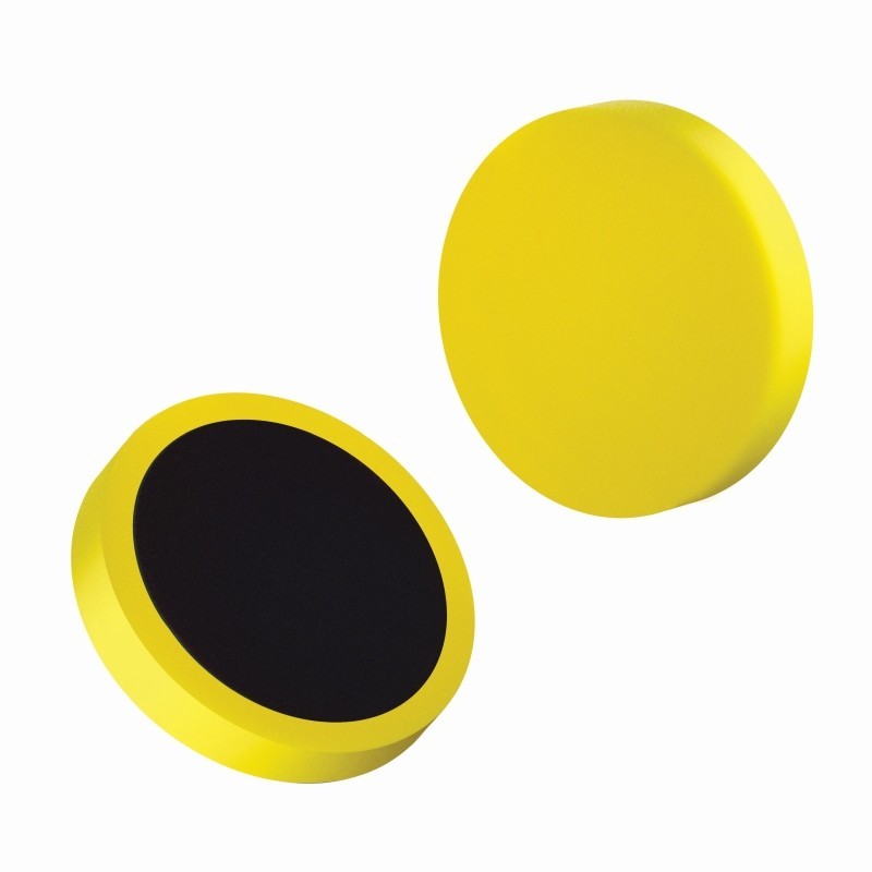 Gąbka do polerowania śr 150mm / gr 25mm / żółta / średnio twarda / na rzep / boll