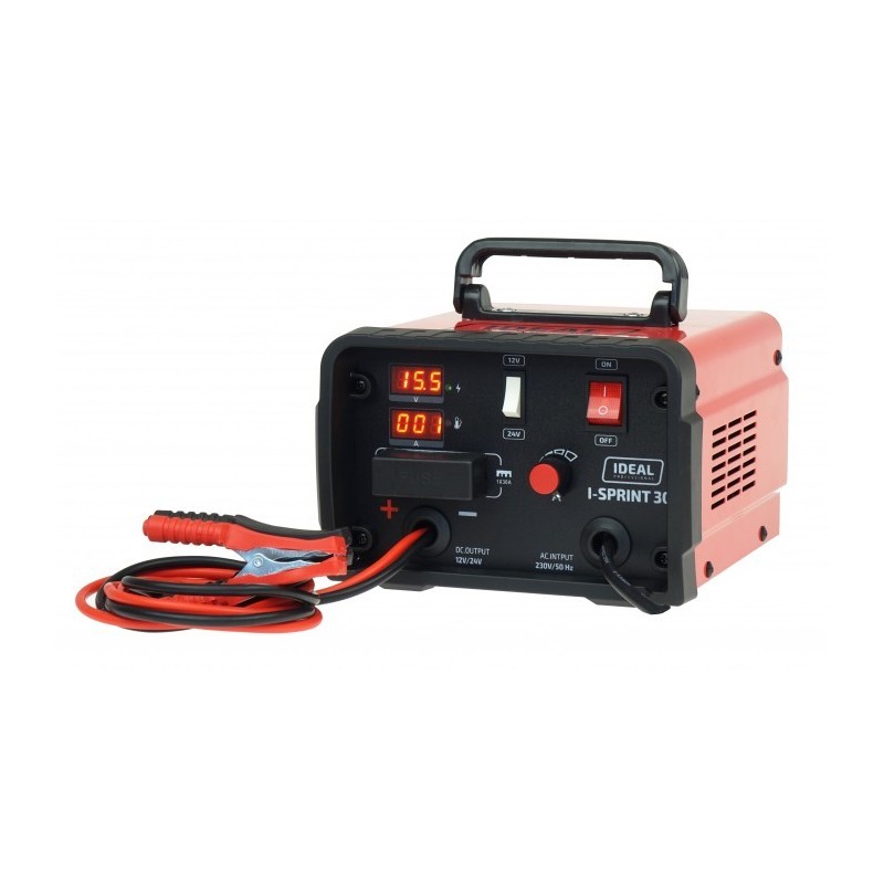 Prostownik samochodowy inver sprint 30 230v 12-24v 30a