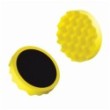 Gąbka do polerowania profilowana śr 150mm / żółta / średnio twarda / na rzep / boll