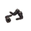 Fuel line angled quick connectors 989mm x 8mm pk