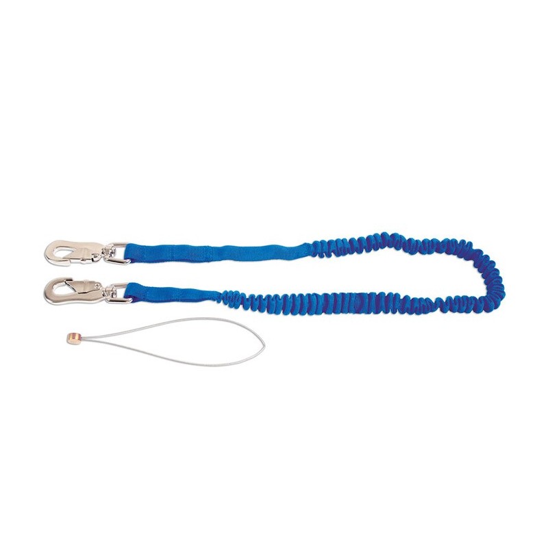 Smycz bhp ochronna mocująca do narzędzi-2 x hak/4mm drut