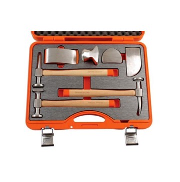 Zestaw blacharski aluminium 7 cz
