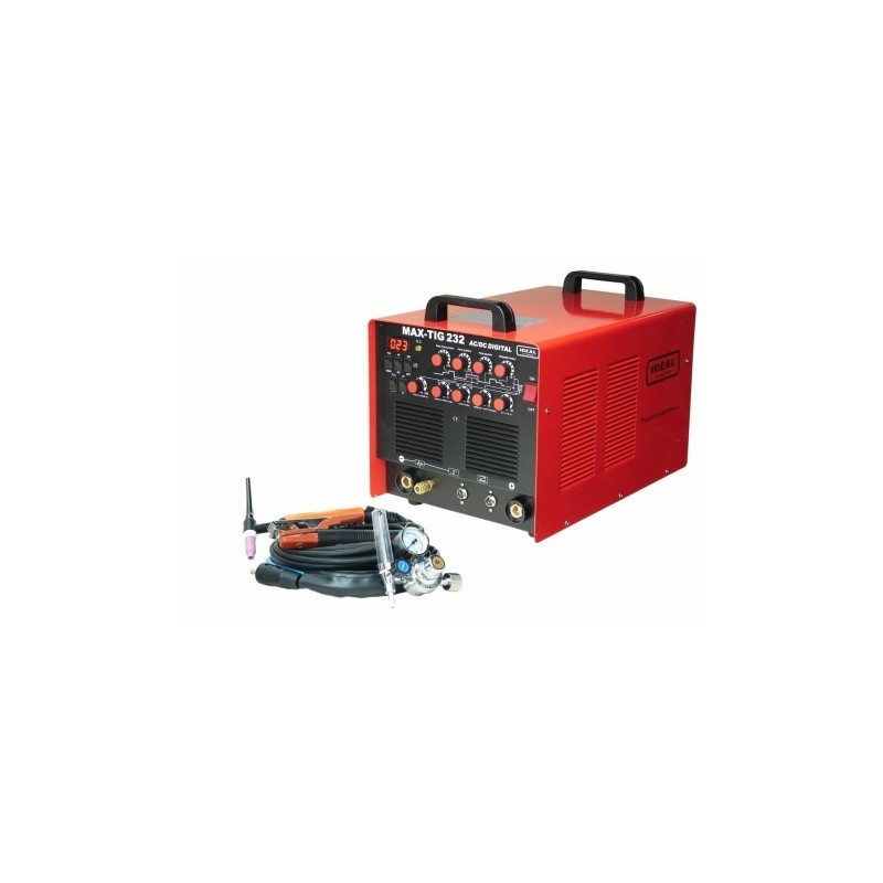 Max-tig 232 ac/dc digitalzestaw tig