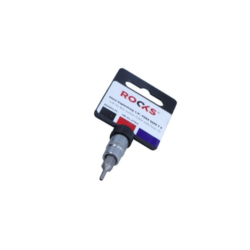Klucz trzpieniowy 1/4 torx safe t 9