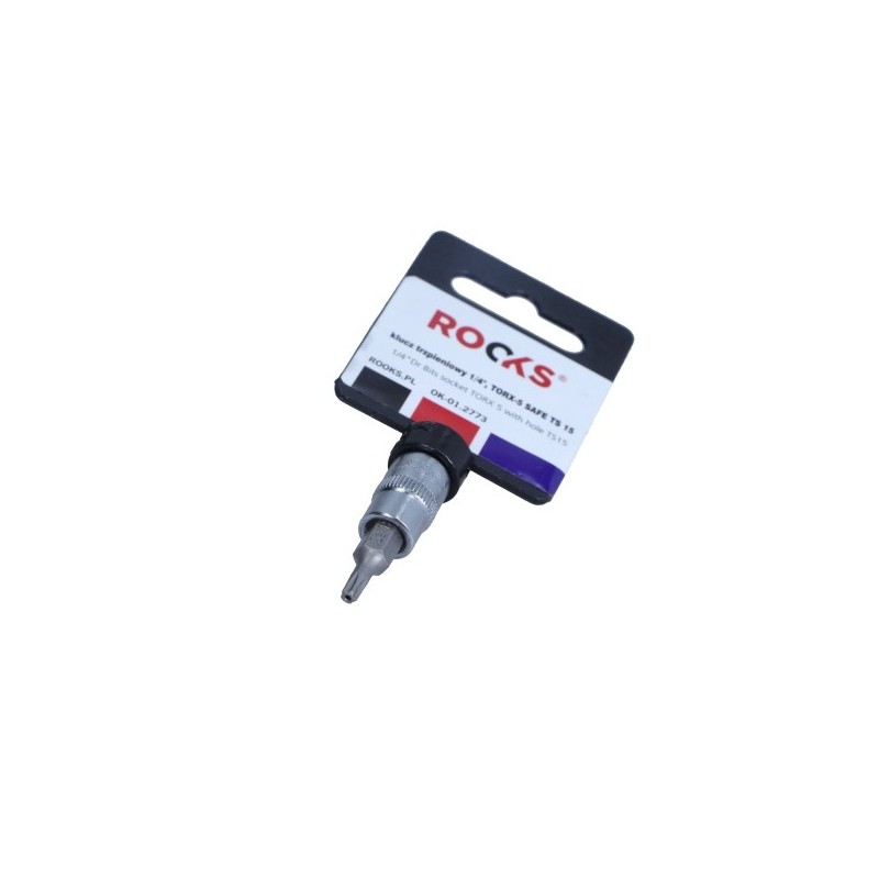 Klucz trzpieniowy 1/4 torx-5 safe ts 15