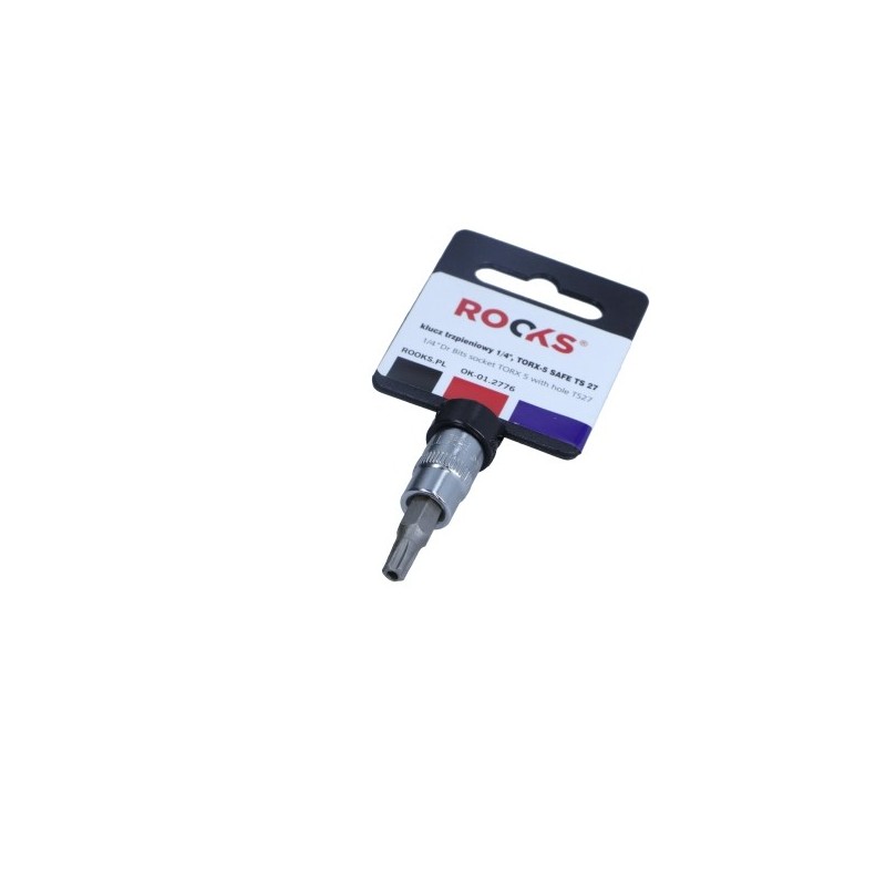 Klucz trzpieniowy 1/4 torx-5 safe ts 27