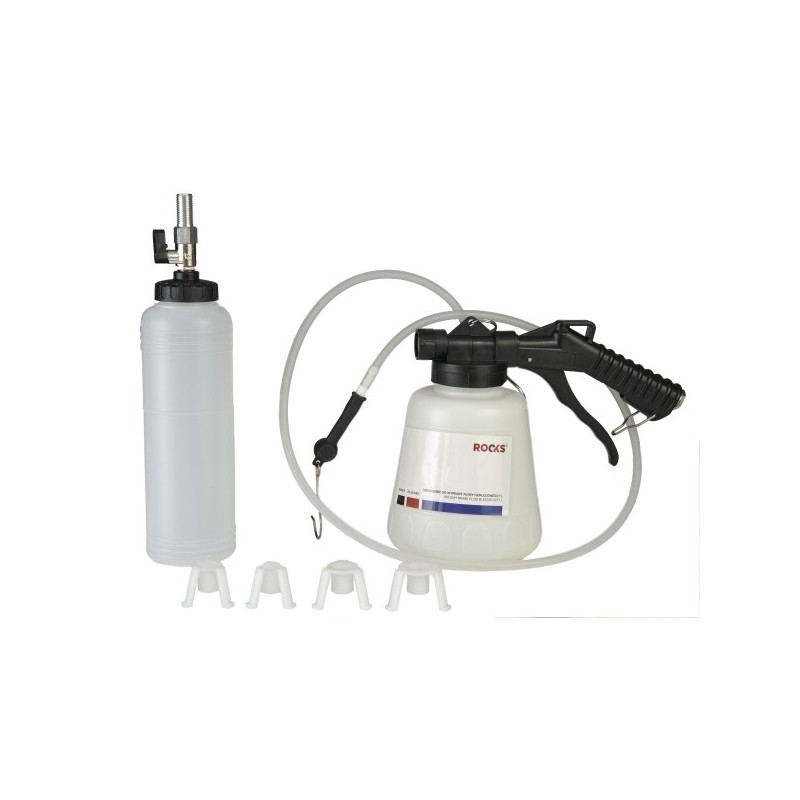 Suction pump fill-/bleed unit (brake hydraulics)