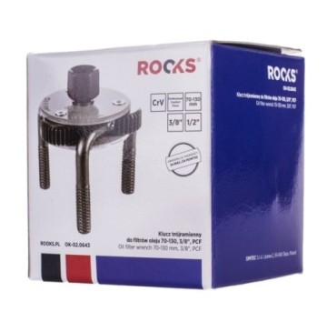 Klucz trójramienny do filtrów oleju 70-130 3/8 1/2