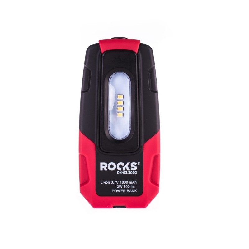 Lampa warsztatowa pocket z power bank 2w 300 lm