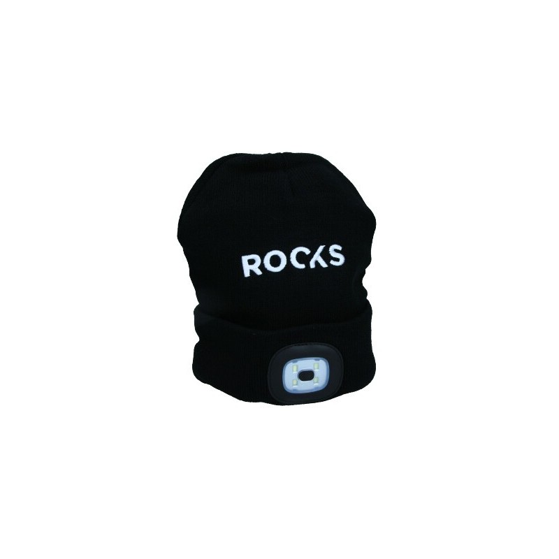 Czapka z lampką 80 lum rooks czarna