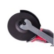 Szlifierka kątowa 18v acu 125 mm bezszczotkowa 4ah kpl z ładowarką i 1 baterią