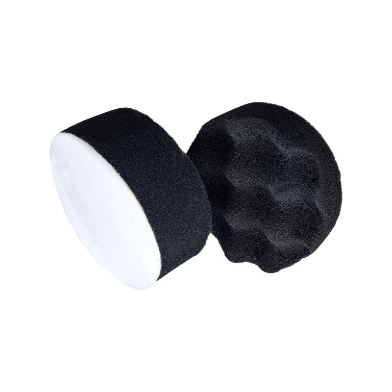 Pad polerski z rzepem gąbka medium 75 mm aq-12