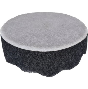 Pad polerski z rzepem gąbka profilowana soft 75 mm aq-12