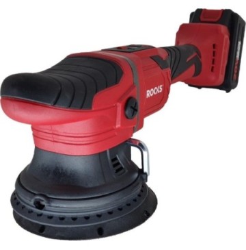 20v aq-one maszyna polerska dual-action 125 mm x 15 mm  2100-5000 rpm kpl z akumulatorem 4ah