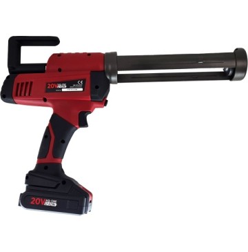 20v aq-one pistolet do silikonu 400 ml 2500n kpl z akumulatorem 2ah