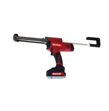 20v aq-one pistolet do silikonu 400 ml 2500n kpl z akumulatorem 2ah