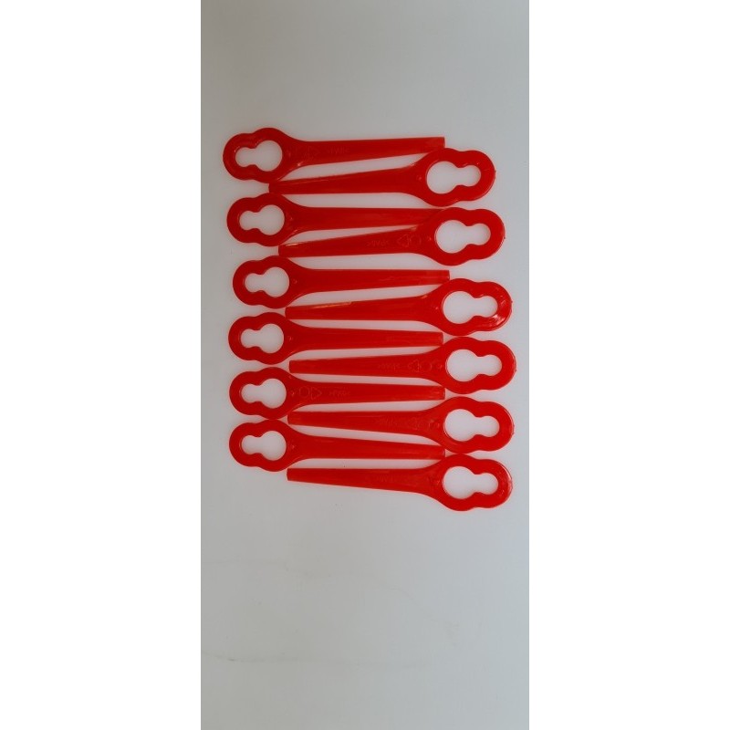 Noże do podkaszarki nylon-cut do ok-034013 kpl 12 szt