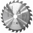 Tarcza widiowa do drewna 165x20 mm 65mn-yg8 grubość 22 mm 24t