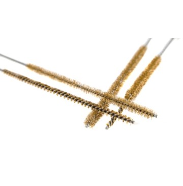 Spark plug brush