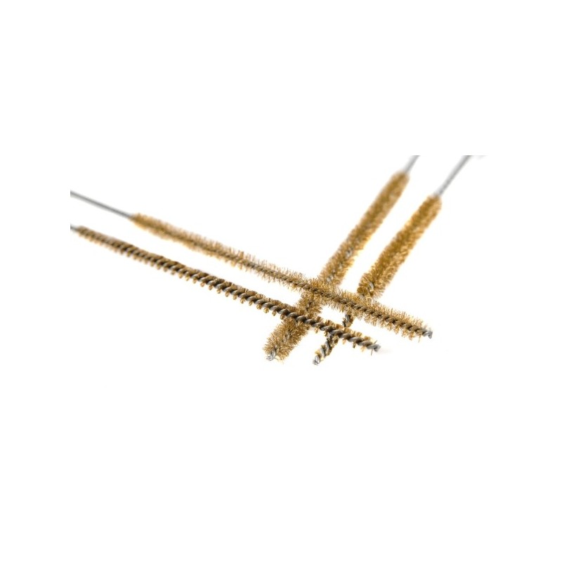 Spark plug brush