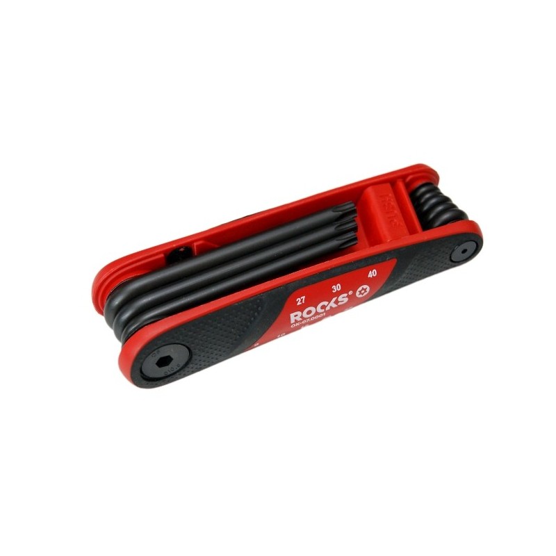 Klucze imbusowe futuro pocket torx-r tr9-tr40 7 cz