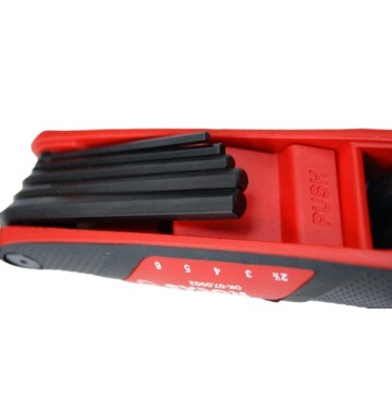 Klucze imbusowe futuro pocket hex 25-10 mm 7 cz