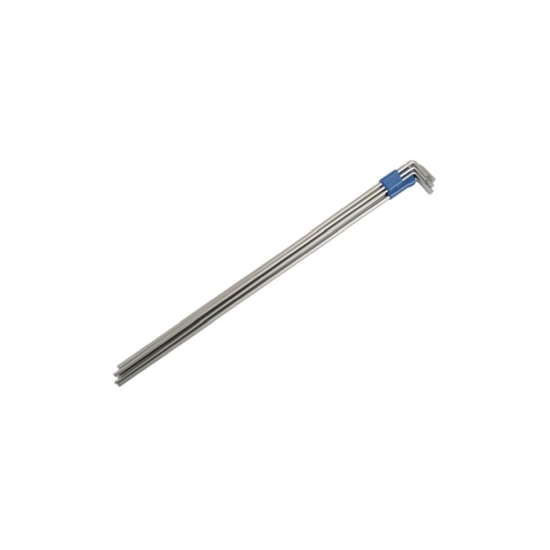 Klucze imbusowe hex 4-10mm extra long 600mm