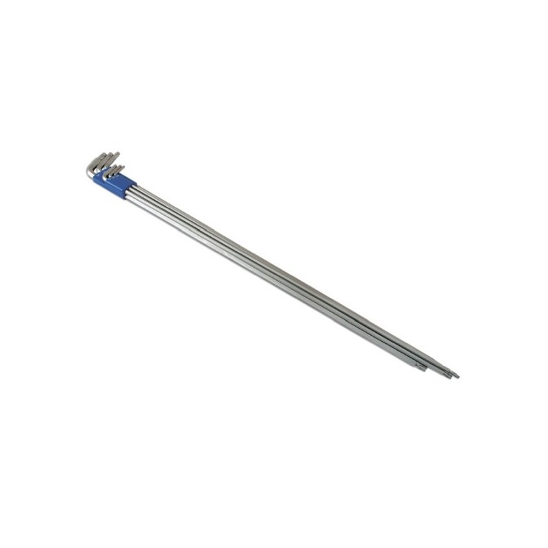 Klucze imbusowe torx t20-t50 extra long 600 mm