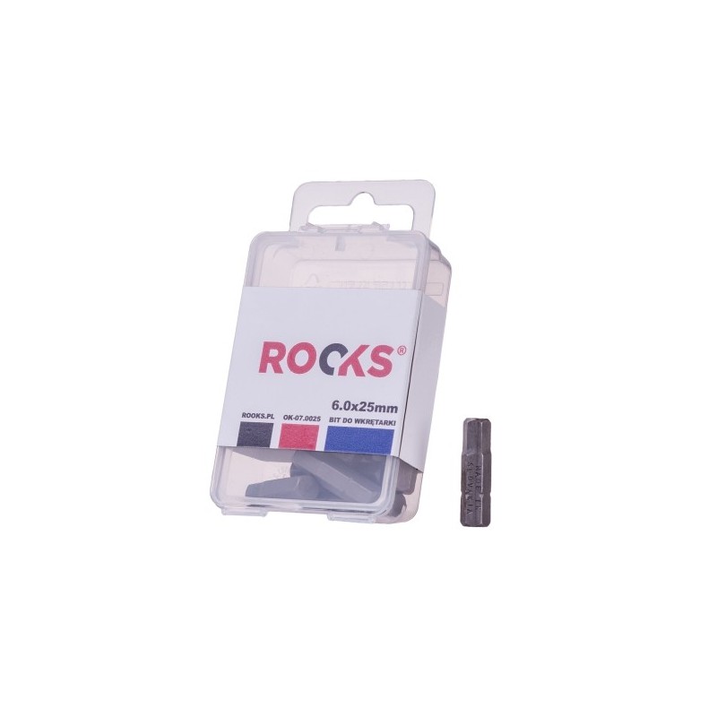 Bit do wkrętarki 1/4x 25 mm x hex 6 udarowy cvmo-s kpl 10 cz