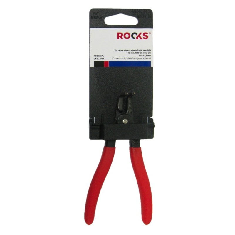 Szczypce segera zewnętrznewygięte 140 mm fi 10-25 mm pin suj2 13 mm