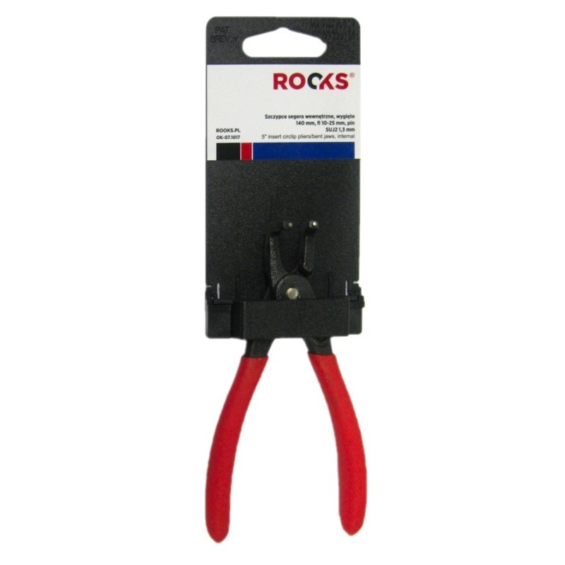 Szczypce segera wewnętrznewygięte 140 mm fi 10-25 mm pin suj2 13 mm