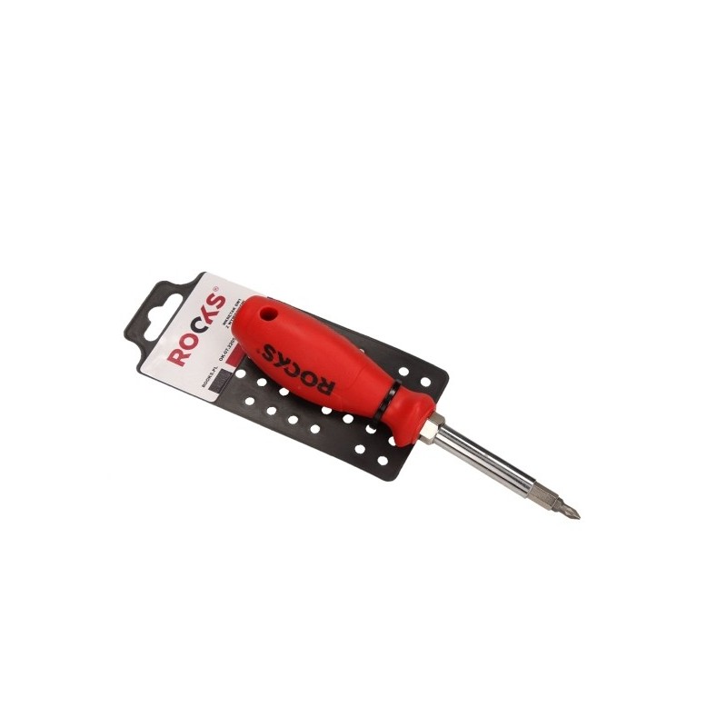 Magic screw wkrętak 8w1 z wymiennymi końcówkami pz1/pz2/ph1/ph2/t10/t15/55mm/7mm