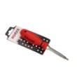 Magic screw wkrętak 8w1 z wymiennymi końcówkami pz1/pz2/ph1/ph2/t10/t15/55mm/7mm