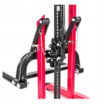 Podnośnik mobilny jednokolumnowy mechaniczny 815 kg 70-710 cm