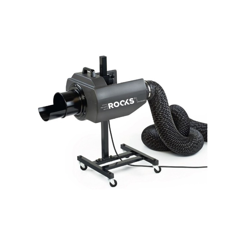 Mobilny wyciąg spalin odciąg spalin 430 m3/h 037 kw fi 120 mm 230v