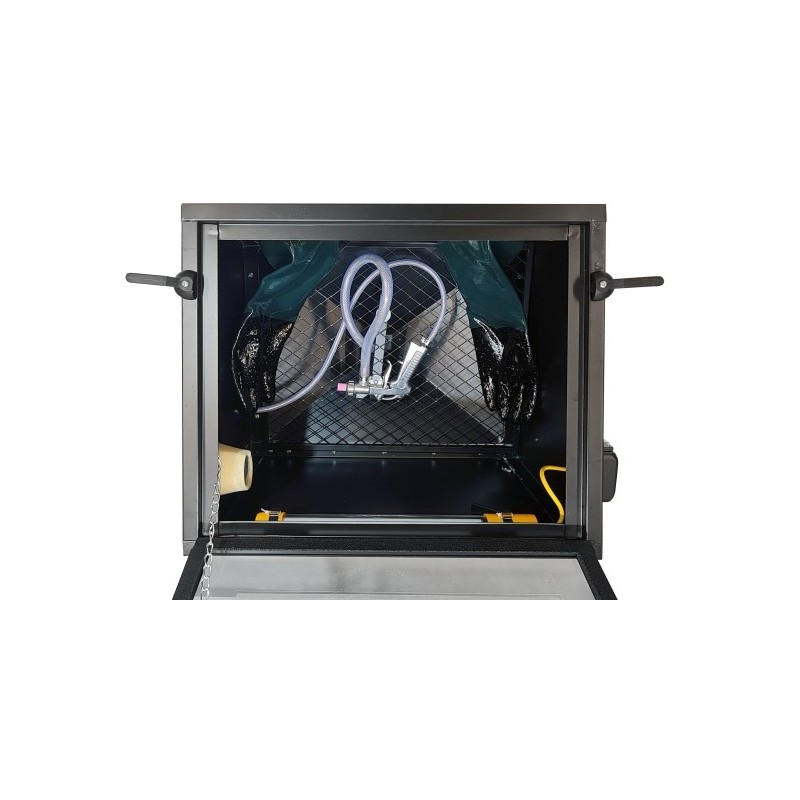 Piaskarka kabinowa 90 l - 8 bar
