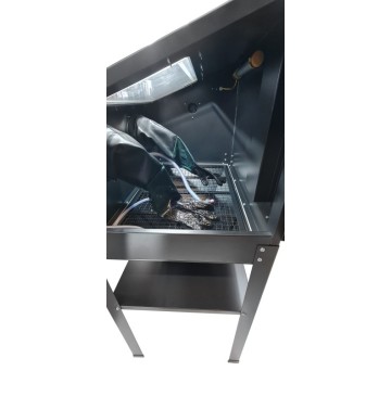 Piaskarka kabinowa 220 l - 8 bar