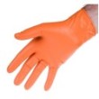 Rękawice nitrylowe strong orange l kpl 50 szt