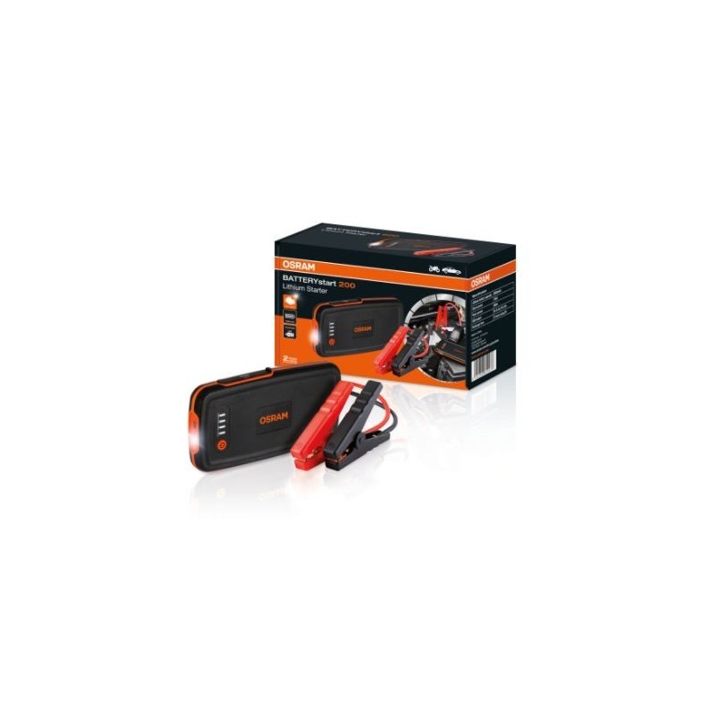 Kompaktowy rozrusznik litowy 200 -12v 6000 mah