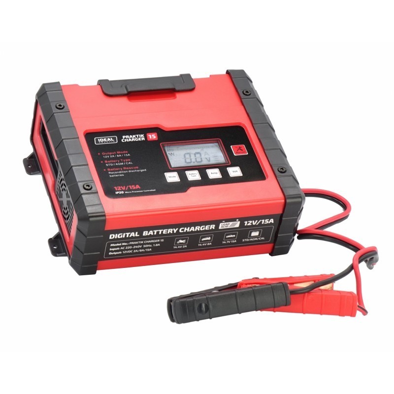 Prostownik samochodowy ideal pcharge15